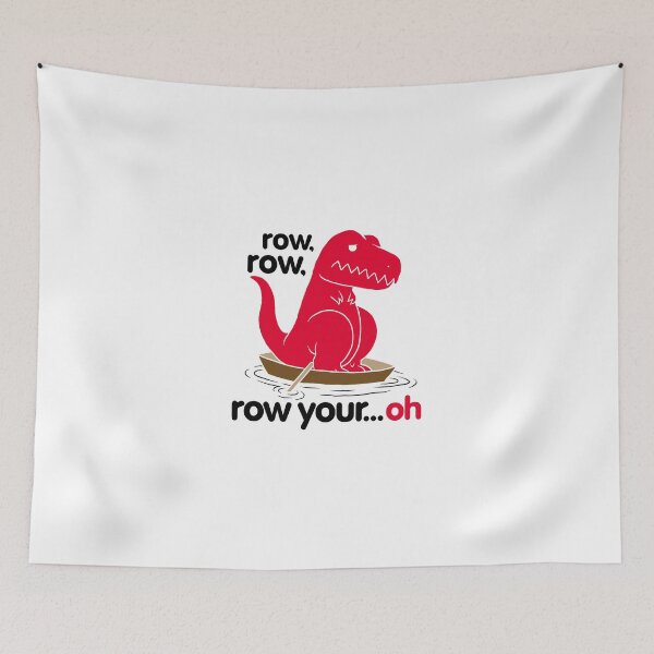 Item preview, Row your boat T-Rex! designed and sold by yosefanggoro.