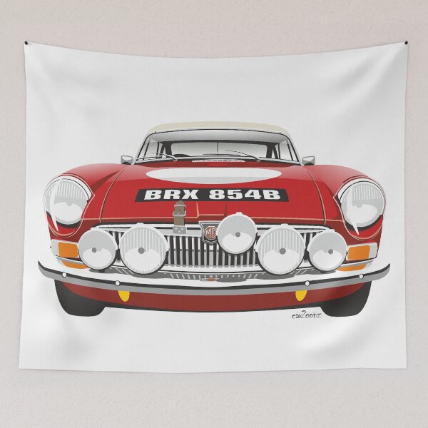 Item preview, 1964 works MG MGB designed and sold by car2oonz.