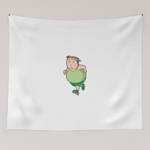 Item preview, Running sport cartoon art designed and sold by lovingangela.