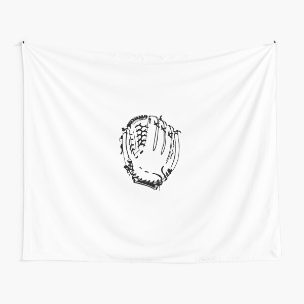 Baseball glove Tapestry