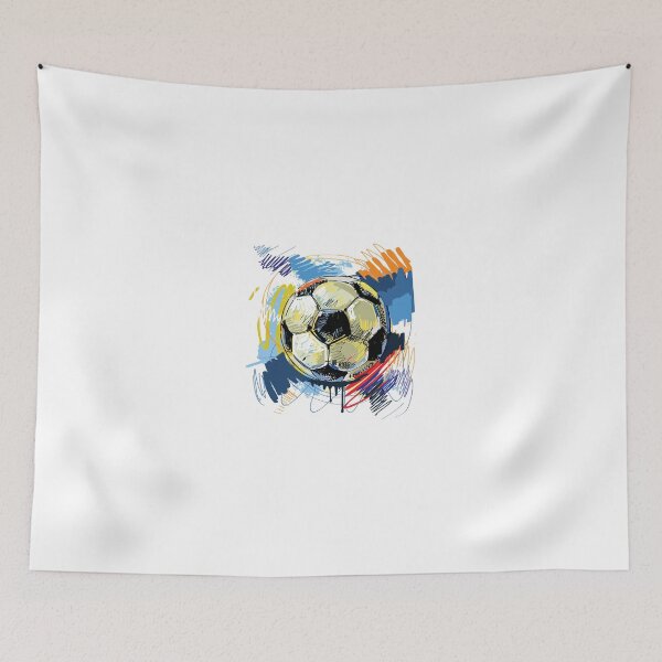 Item preview, Hand drawn with graffiti sport football designed and sold by lovingangela.