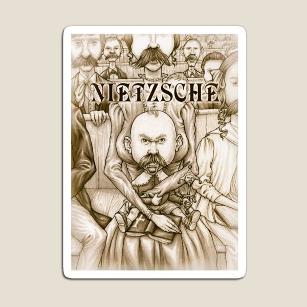 Young Nietzsche Magnet