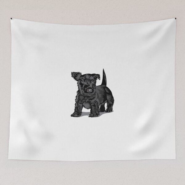 Item preview, Cute Schnoodle dog designed and sold by mishamisha.