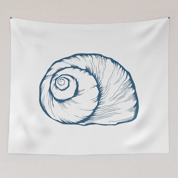 Item preview, Seashell, sea shell, nature ocean aquatic underwater vector. Hand drawn marine engraving illustration on white background designed and sold by julkapulka.