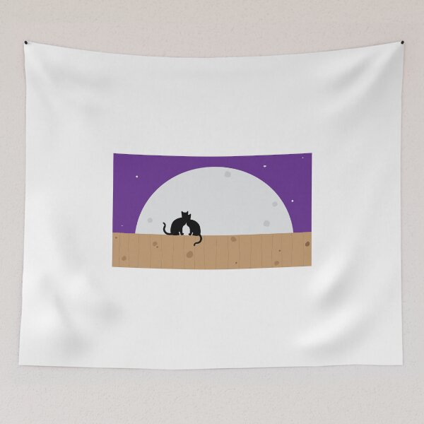 Item preview, Moon cats graphic designed and sold by josieburden.