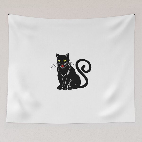 Item preview, Black cat blue eyeBlack cat designed and sold by josieburden.