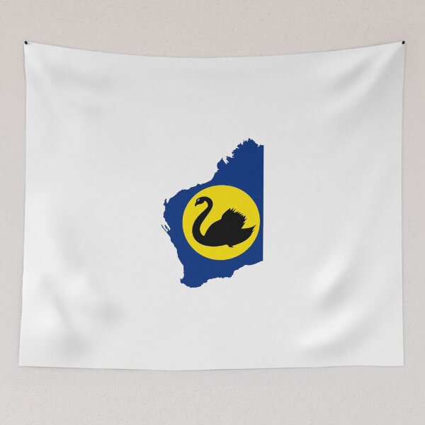 Item preview, Flag Map of Western Australia designed and sold by abbeyz71.