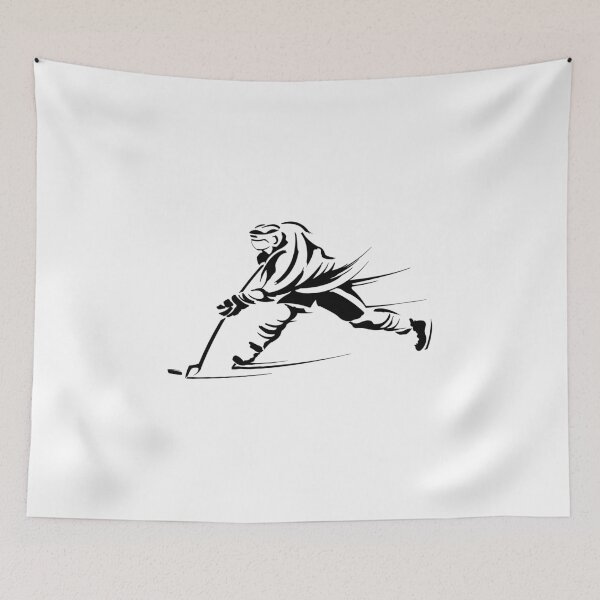 Item preview, Ice hockey players silhouette designed and sold by lovingangela.