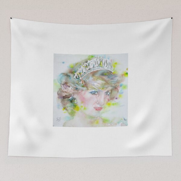 Item preview, DIANA - PRINCESS of WALES - watercolor portrait.3 designed and sold by lautir.