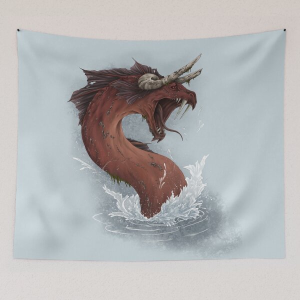 Item preview, serpent designed and sold by Devonbusbyart.