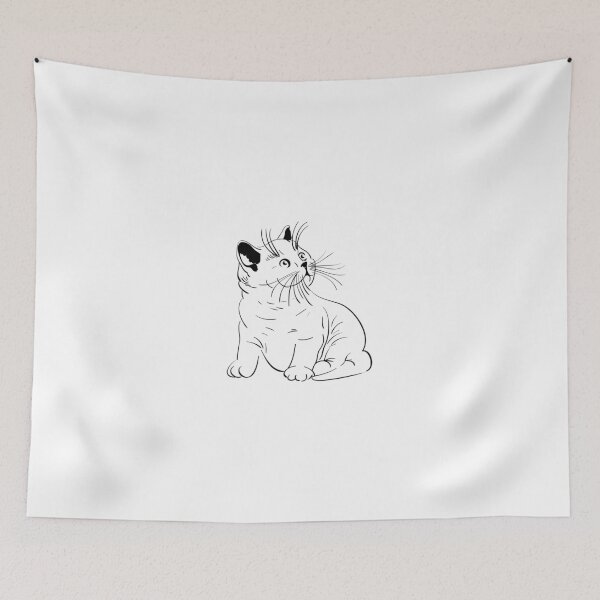 Item preview, Cat pencil drawing designed and sold by josieburden.