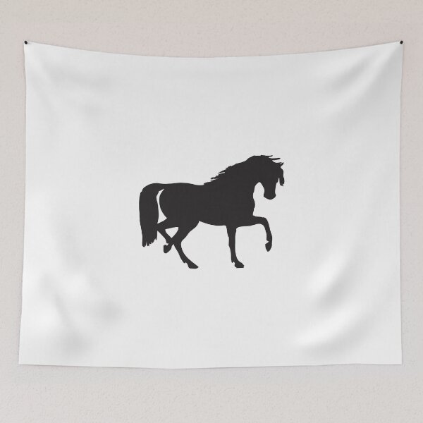 Aperçu de l'œuvre Cheval clipart silhouette créée et vendue par josieburden.