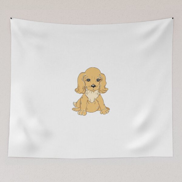 Item preview, Lovely dog sitting design designed and sold by mishamisha.