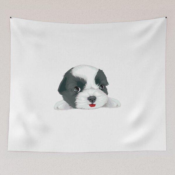 Item preview, Bolognese dog designed and sold by mishamisha.