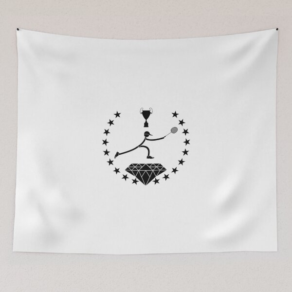 Item preview, Badminton logo design designed and sold by lovingangela.