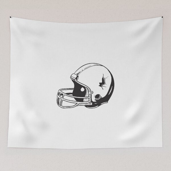 Item preview, American football helmet designed and sold by lovingangela.