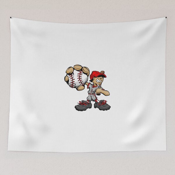 Item preview, Funny cartoon baseball player designed and sold by lovingangela.