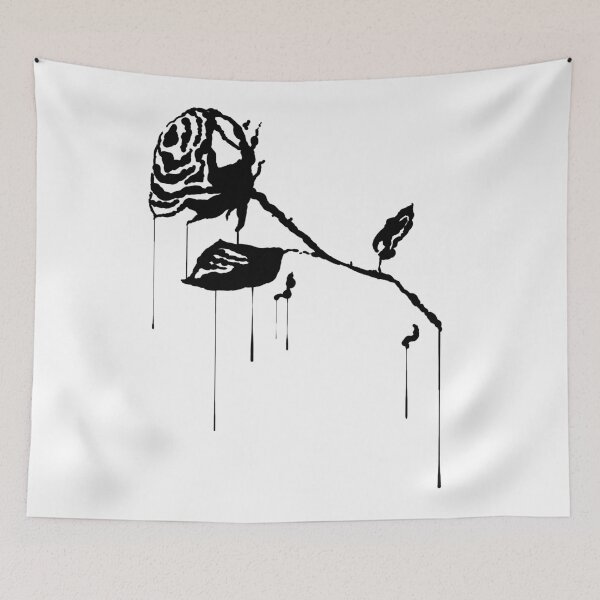 Item preview, Splatter Rose (black) designed and sold by RobertBell.