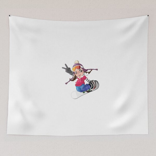 Item preview, Girl snow boarding designed and sold by lovingangela.