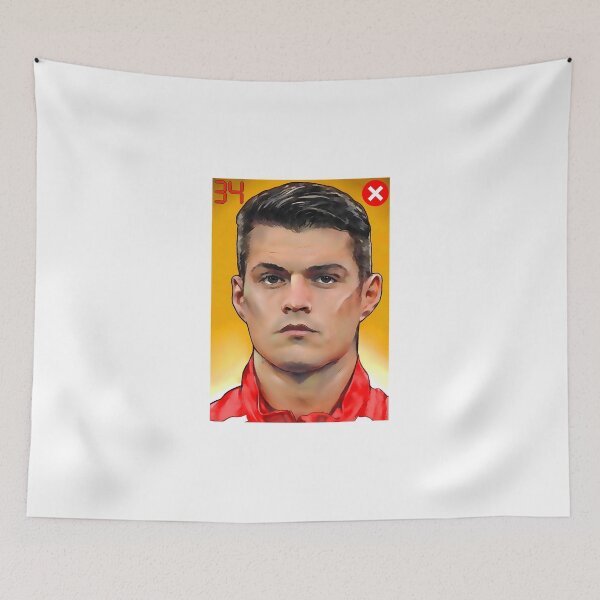 Item preview, Granit Xhaka - Welcome to Arsenal! designed and sold by ArsenalArtz.