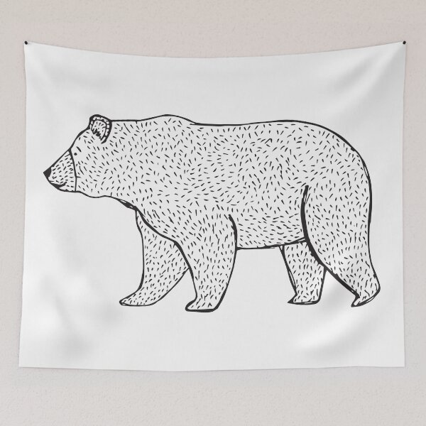 Aperçu de l'œuvre Grizzly créée et vendue par Laura Wright.