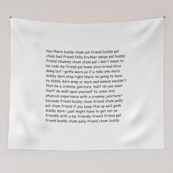 Item preview, comic sans chummy amigo amigo designed and sold by Winter Lacekels.