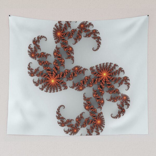 Item preview, Orange Sunburst Fractal designed and sold by Frankie Cat Photography.