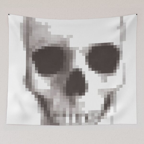 Item preview, Pixel Skull designed and sold by Tsudo.