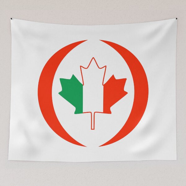 Item preview, Irish Canadian Multinational Patriot Flag Series designed and sold by Carbon-Fibre Media.