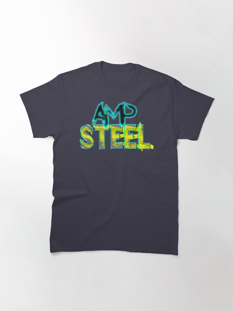 Alternate view of Pump up your style with Amp Steel Classic T-Shirt