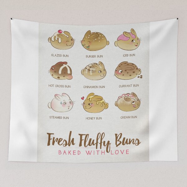 Item preview, Fresh Fluffy Buns designed and sold by artemissart.