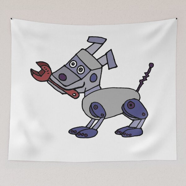 Item preview, Funny Cool Robot Dog designed and sold by Nature's Fancy.