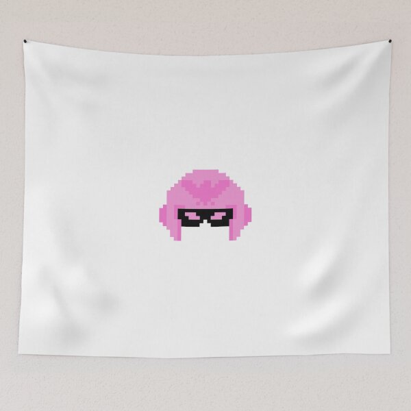 Item preview, 8-Bit Captain Falcon Helmet Pink designed and sold by CreamFraiche.