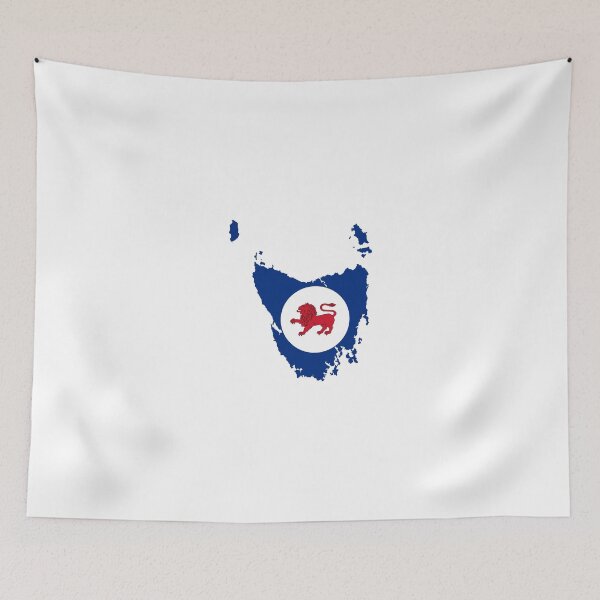 Item preview, Flag Map of Tasmania  designed and sold by abbeyz71.