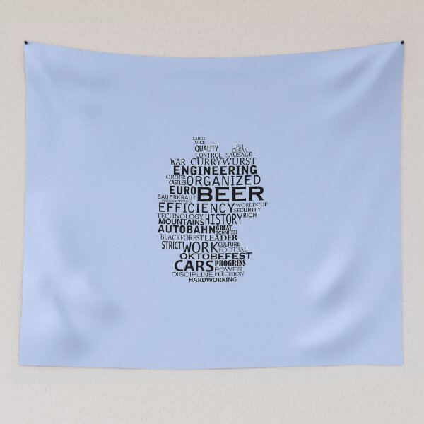 Item preview, Germany in words (black text) designed and sold by Herbert Shin.