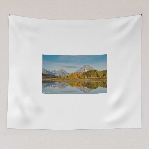 Item preview, Tetons and Fall Colors Reflected in the Snake River designed and sold by Jeff Goulden Photography.