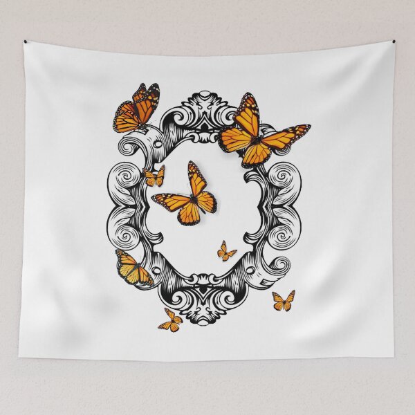 Item preview, Monarch Butterfly Frame designed and sold by ladymoondesigns.