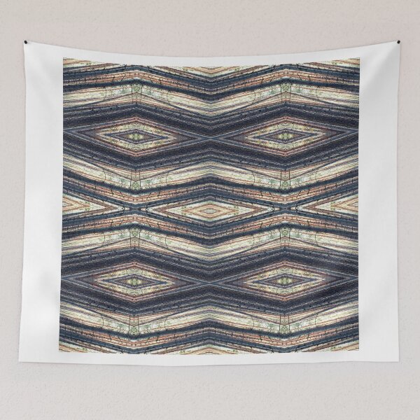 Item preview, Horizontal Forest Diamond Stripes designed and sold by Feraloidies.