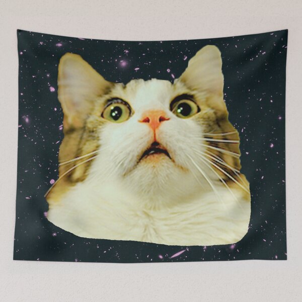 Item preview, Stunned Space Cat designed and sold by muntificator.