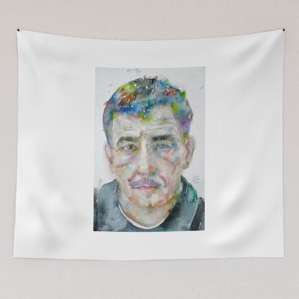 Item preview, FRANZ KLINE - watercolor portrait designed and sold by lautir.