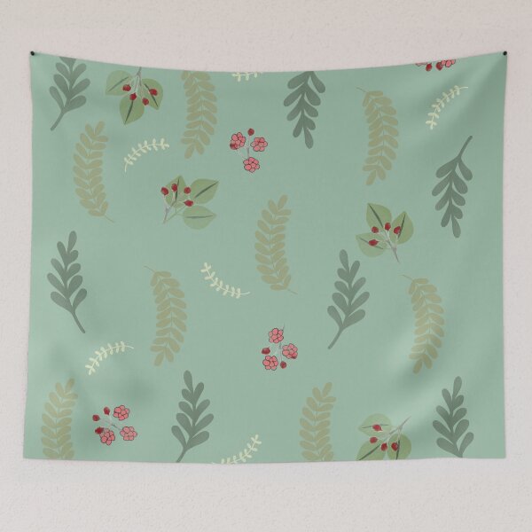 Item preview, Spring and Summer Botanical leaves, berries, nature designed and sold by Glimmersmith.