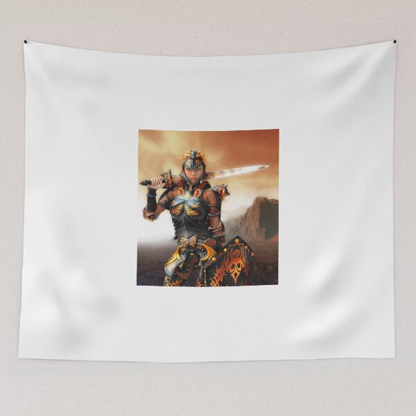 Item preview, Smoking Hot Warrior Chick designed and sold by bizzleapparel.