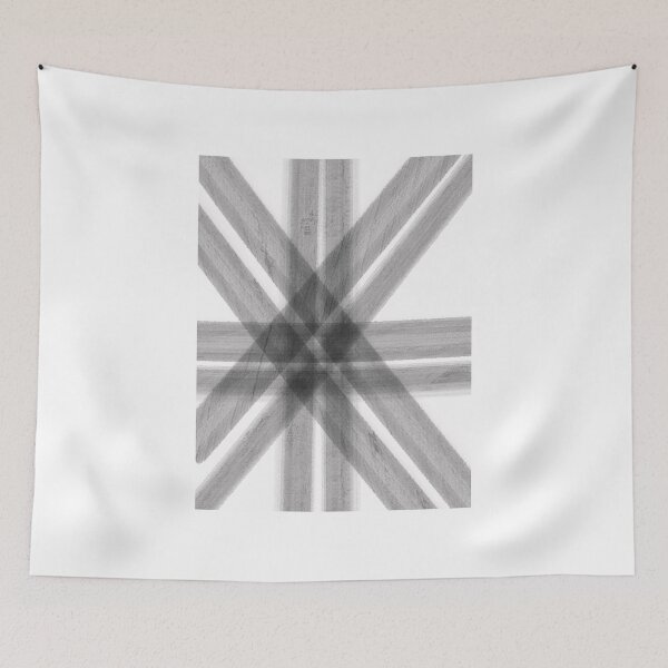 Item preview, White and Black Crisscross designed and sold by kpccrafty.