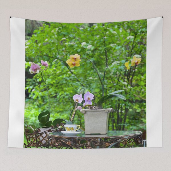 Item preview, Tea With Orchids designed and sold by ginawaltersdorf.