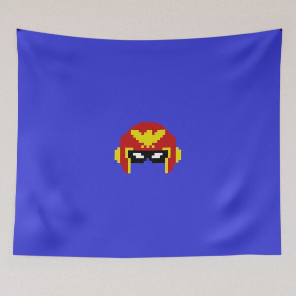 Item preview, 8-Bit Captain Falcon Helmet designed and sold by CreamFraiche.