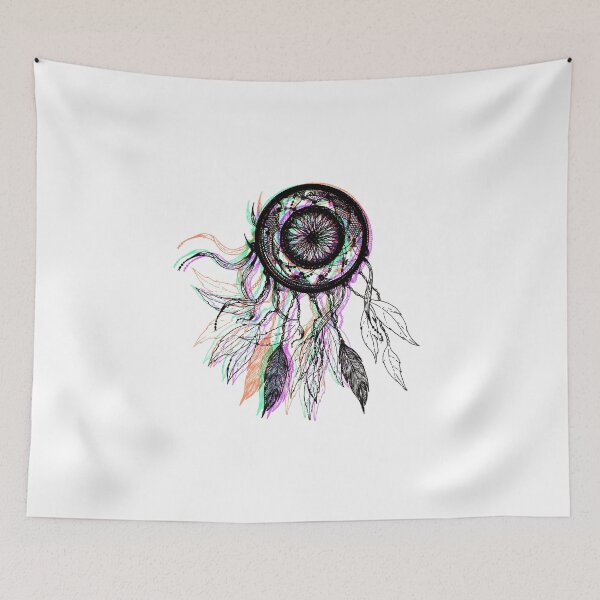 Item preview, Modern Artistic Native American Dreamcatcher designed and sold by Blkstrawberry.
