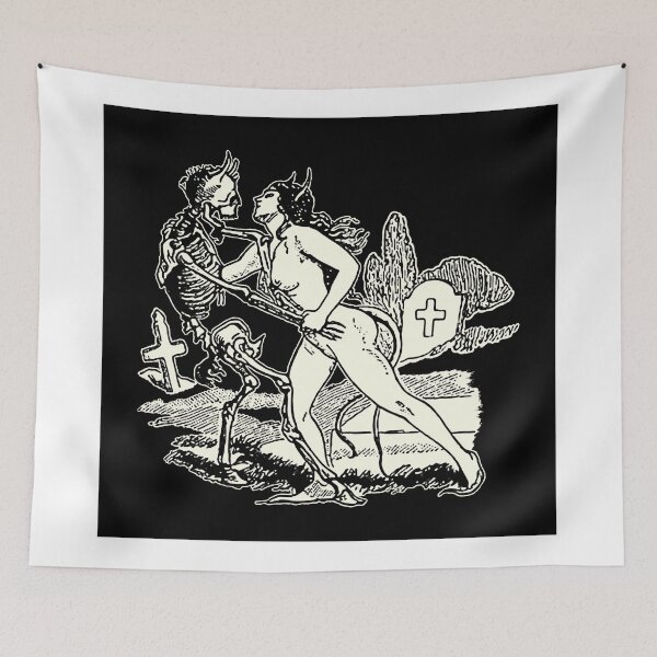 Item preview, Demons seduction - bichrome print designed and sold by Bela-Manson.