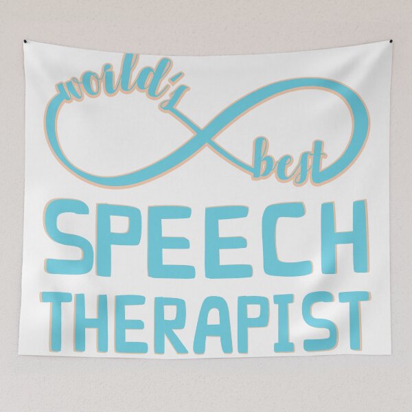 Item preview, Aqua Infinity World's Best Speech Therapist designed and sold by Sweet  Zoe Shop.