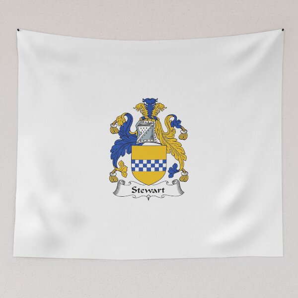Item preview, Stewart Coat of Arms / Stewart Family Crest designed and sold by ScotlandForever.
