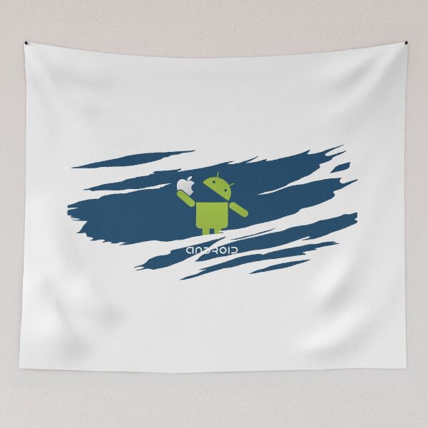 Item preview, ANDROID EATS APPLE ! designed and sold by valartiste.
